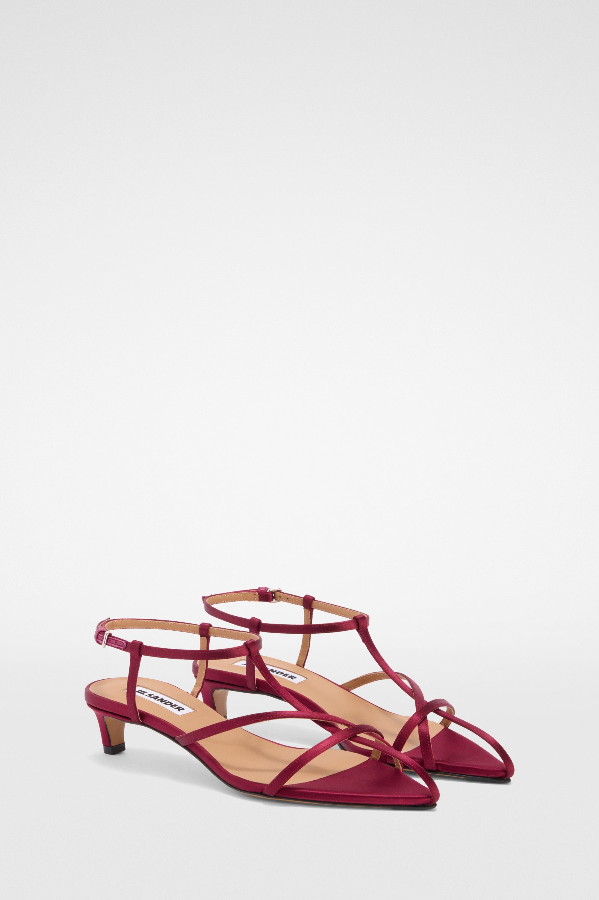 jil sander cage low-heel sandal for women