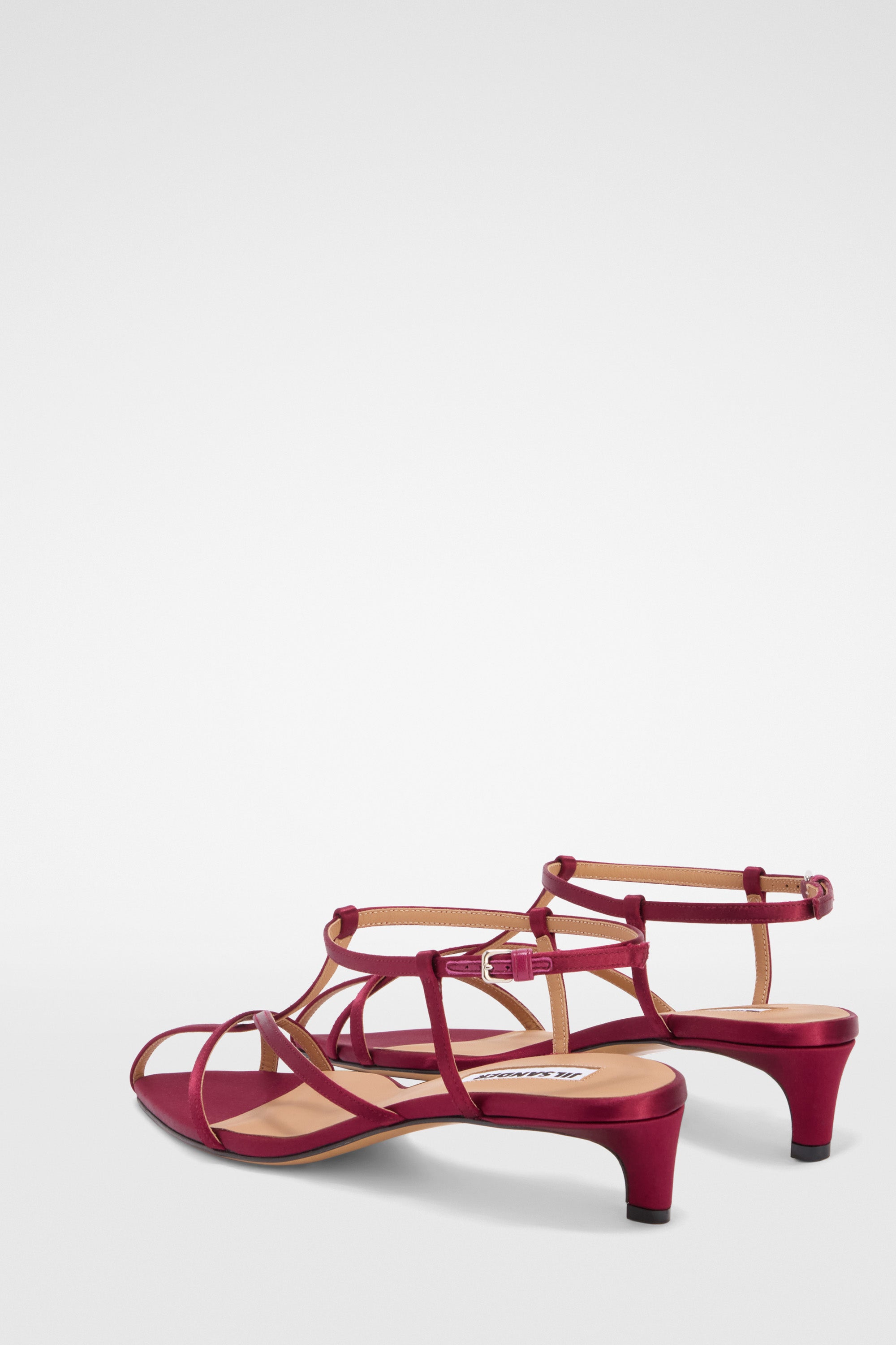 jil sander cage low-heel sandal for women