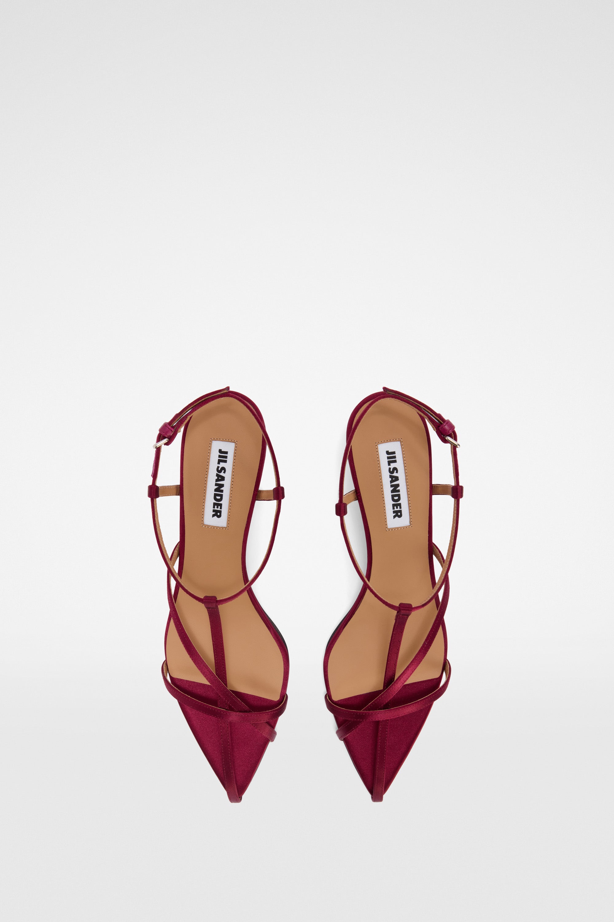 jil sander cage low-heel sandal for women