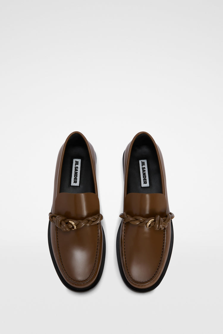 jil sander tangle loafer for women