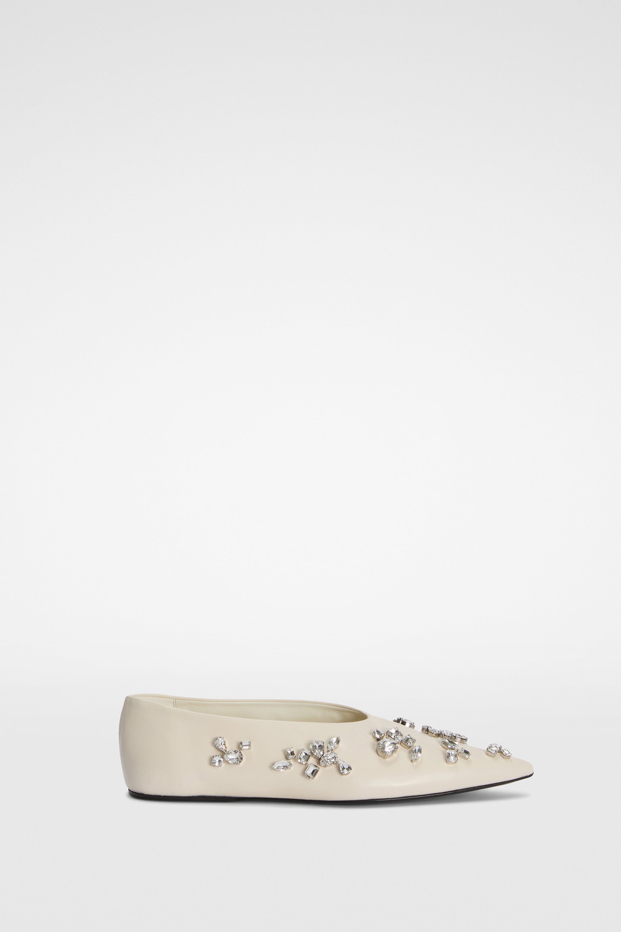 Jil Sander Ballerina White | UAE Store