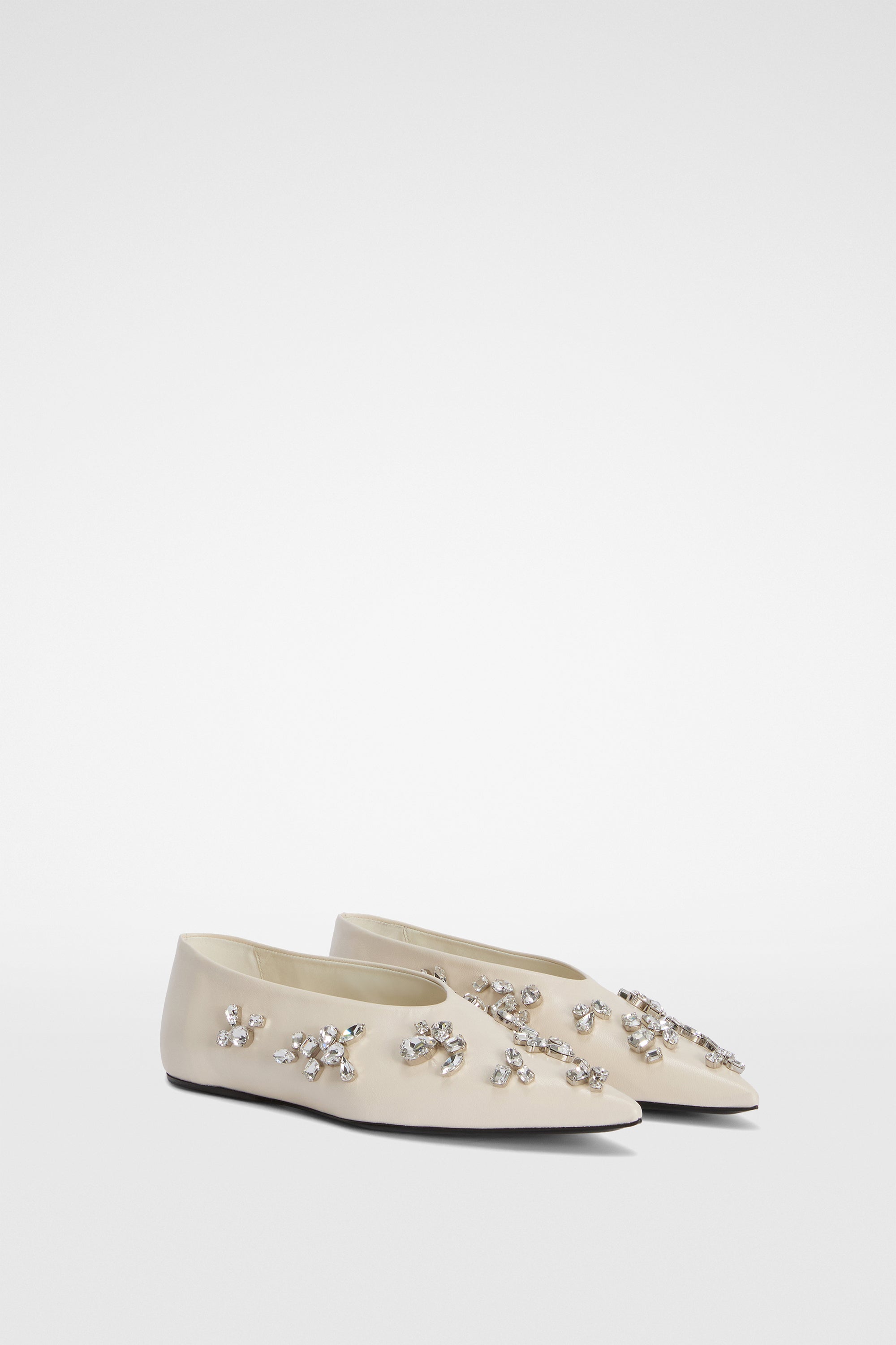 m*e様 JIL SANDER BALLERINA White Jil Sander Ballerina White | UAE Store