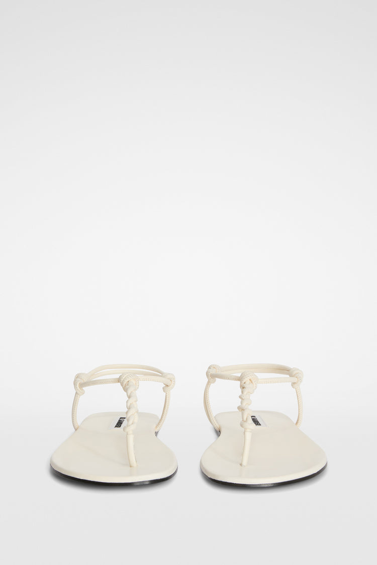 jil sander tangle flat sandal for women