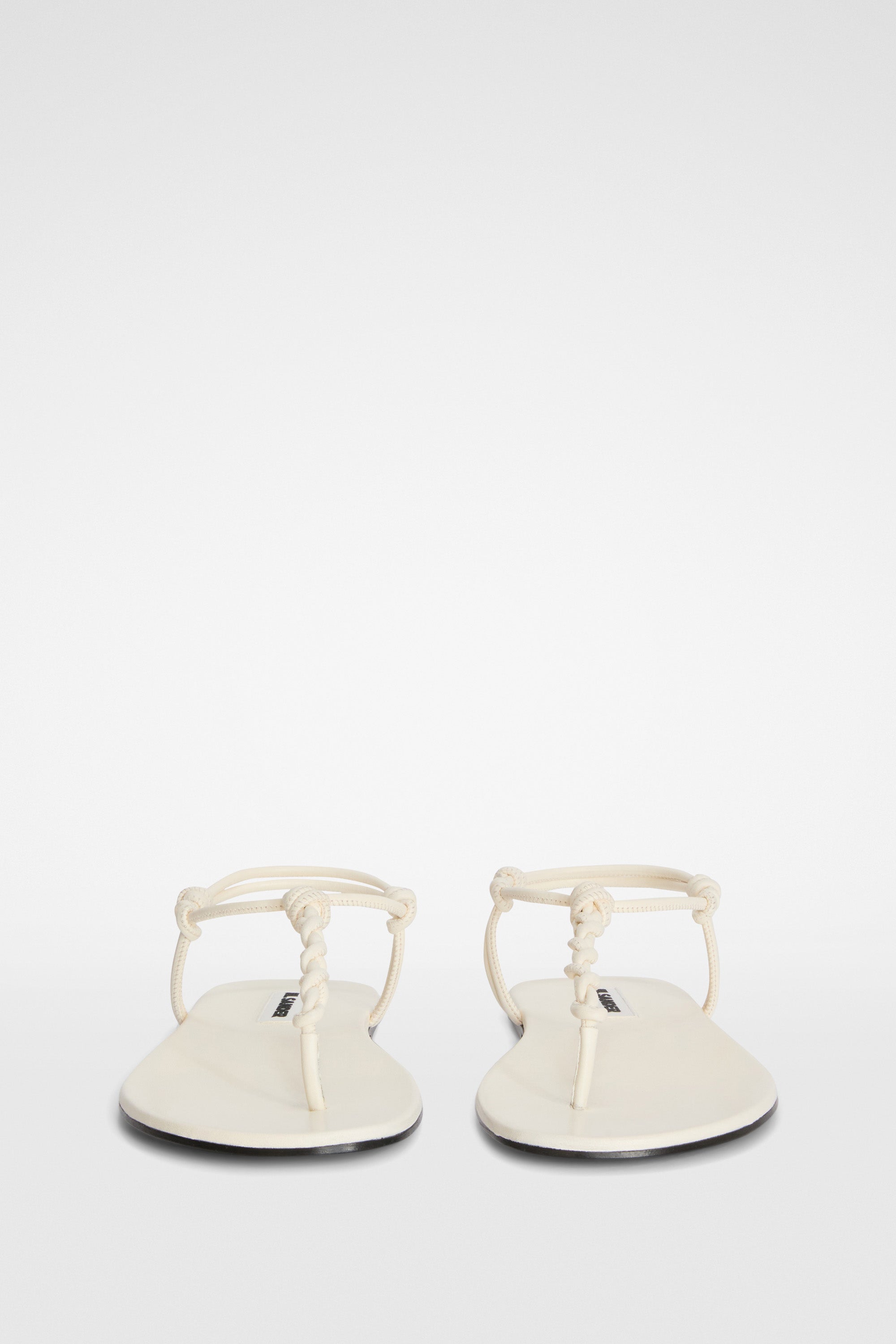 jil sander tangle flat sandal for women