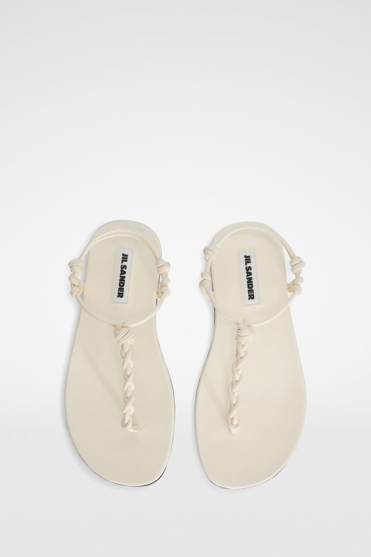 jil sander tangle flat sandal for women