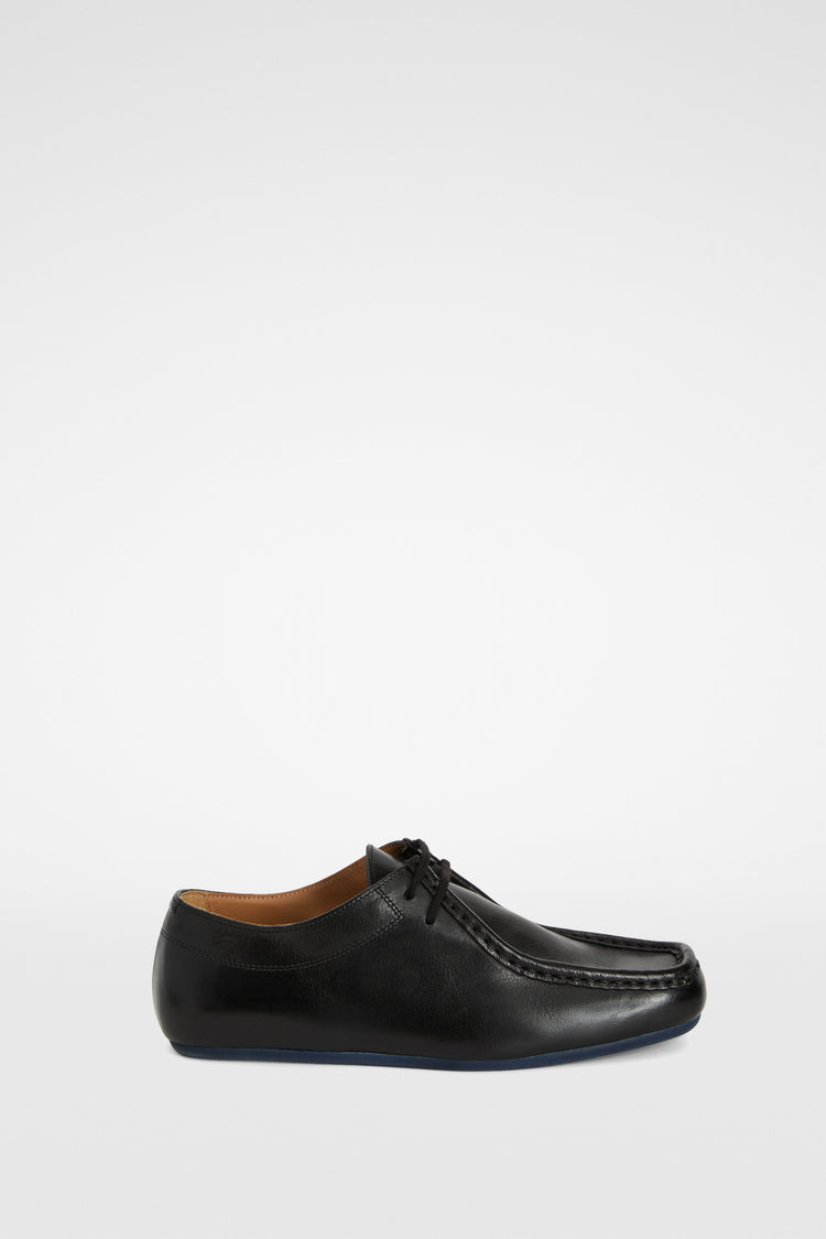 jil sander hood lace-up shoe for women