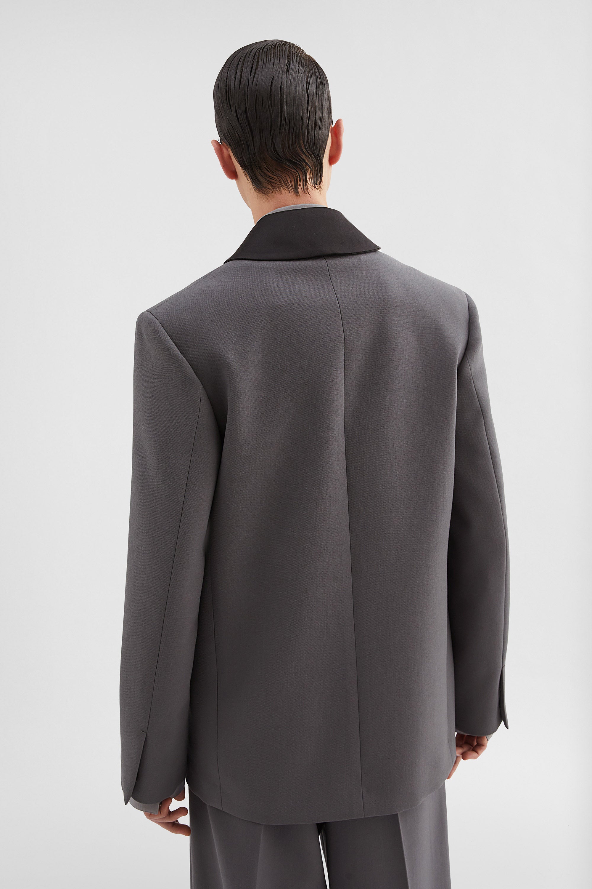 jil sander wool tailored jacket for men