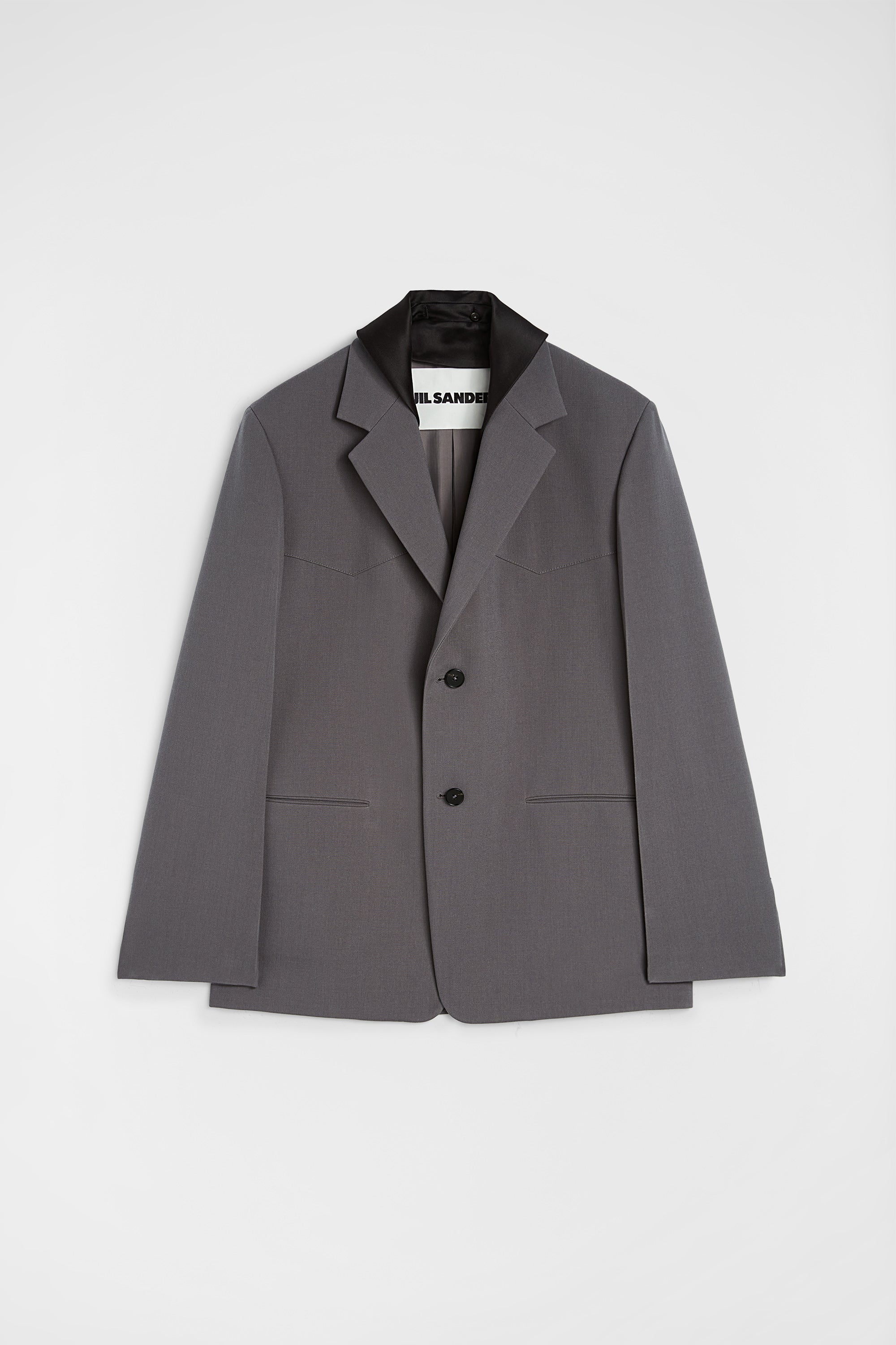 jil sander wool tailored jacket for men