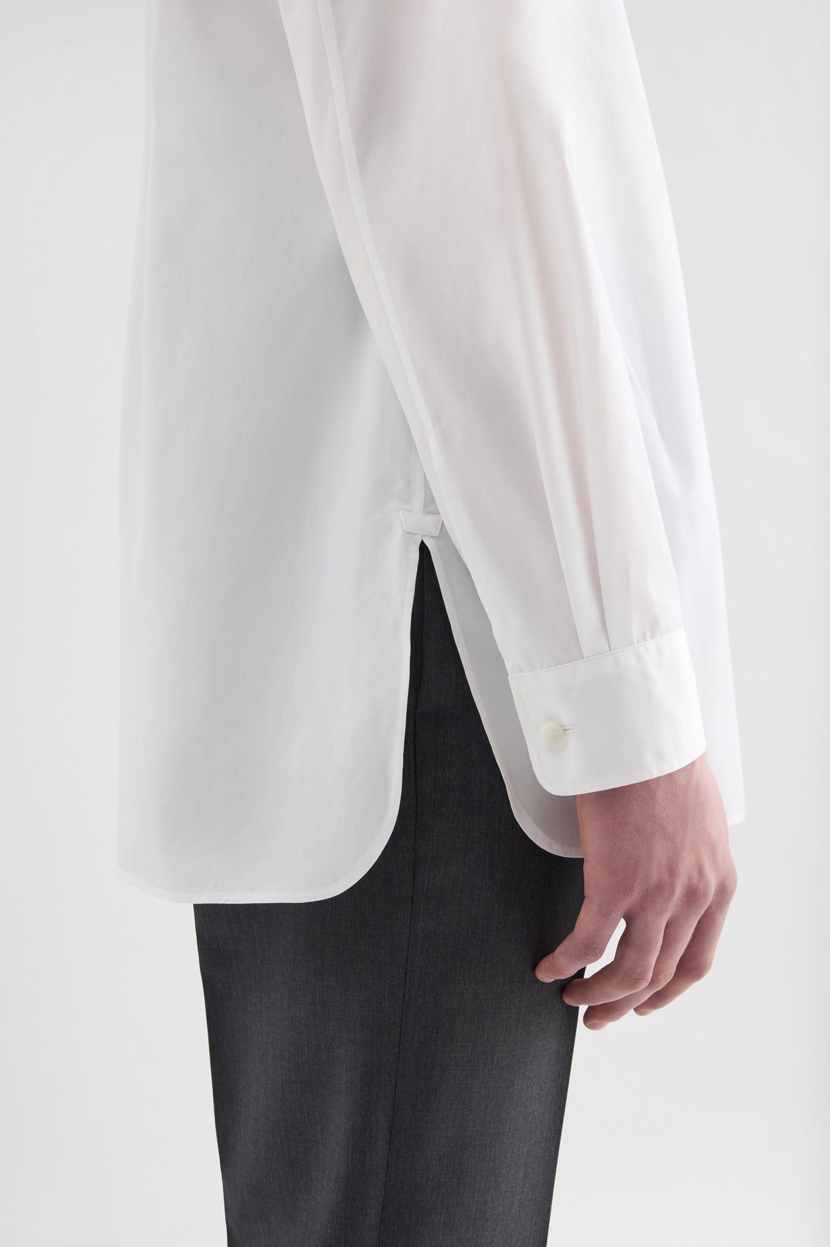 jil sander cotton poplin shirt for men