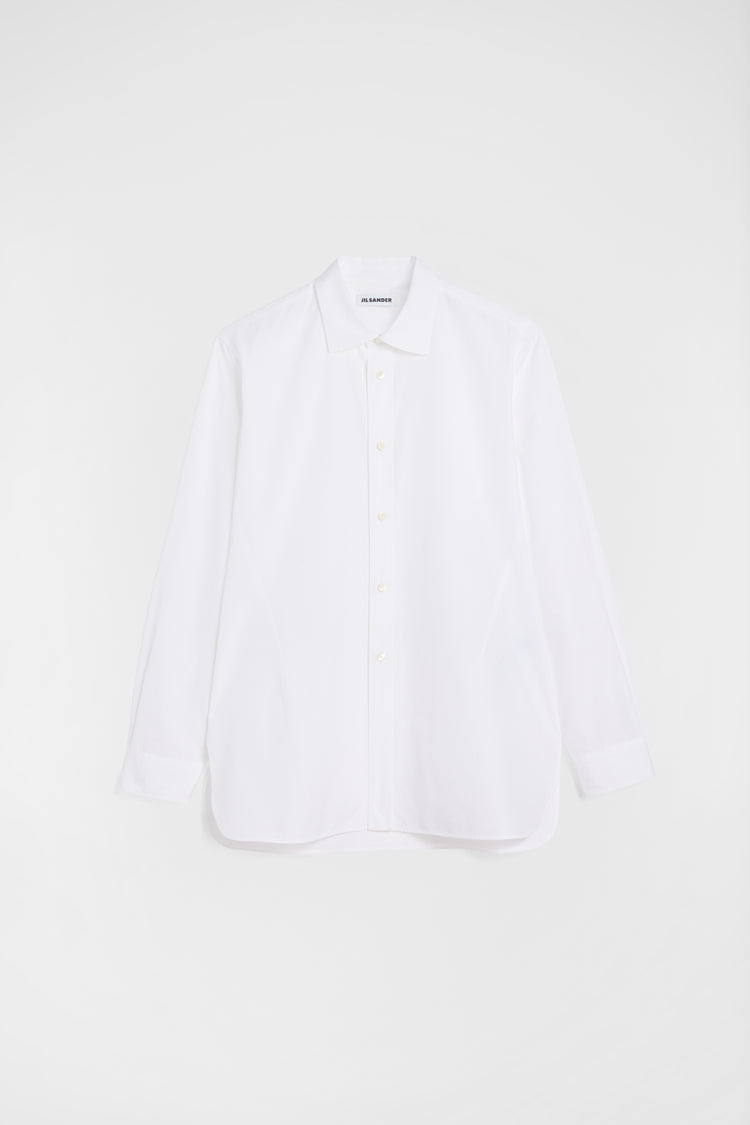 jil sander cotton poplin shirt for men