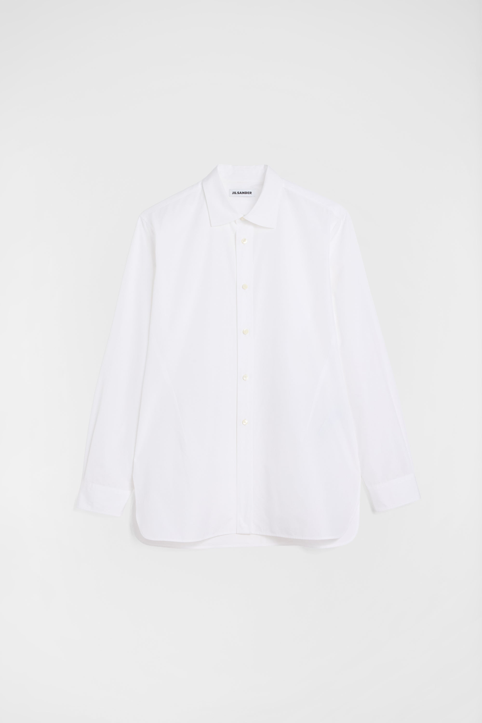 jil sander cotton poplin shirt for men