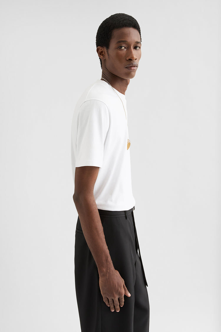 Cotton Crew-Neck T-Shirt