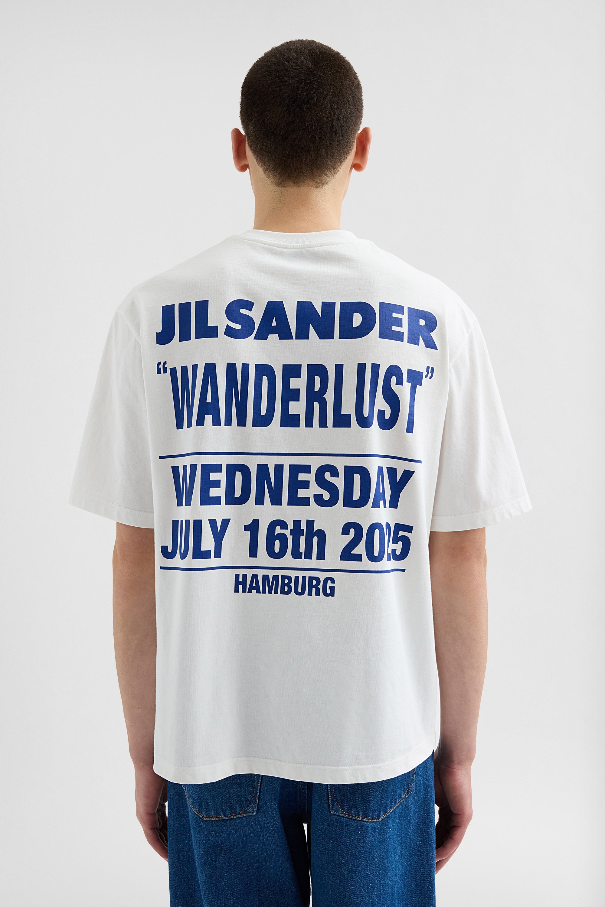 jil sander cotton crew-neck t-shirt for men