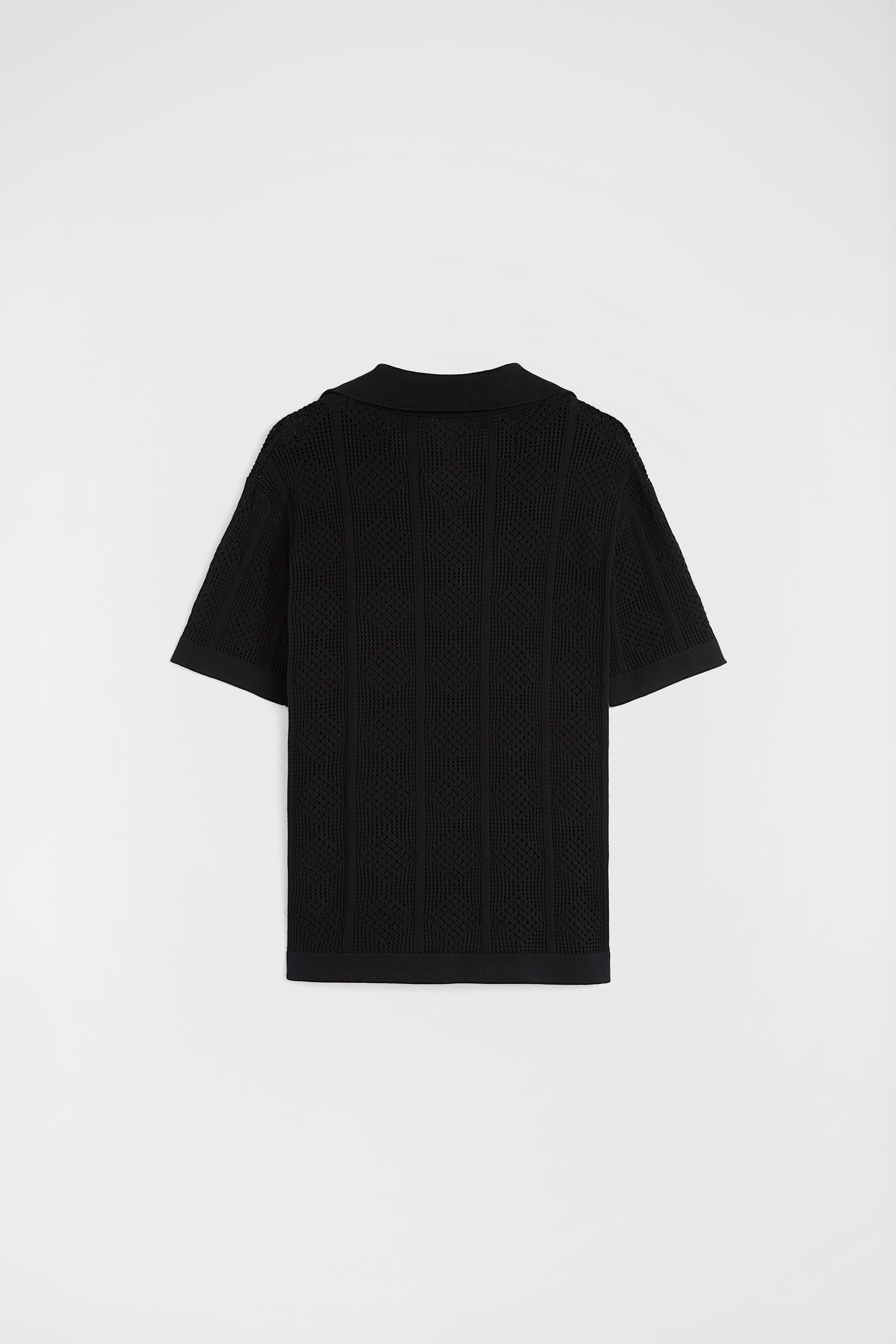 jil sander cotton knit polo t-shirt for men