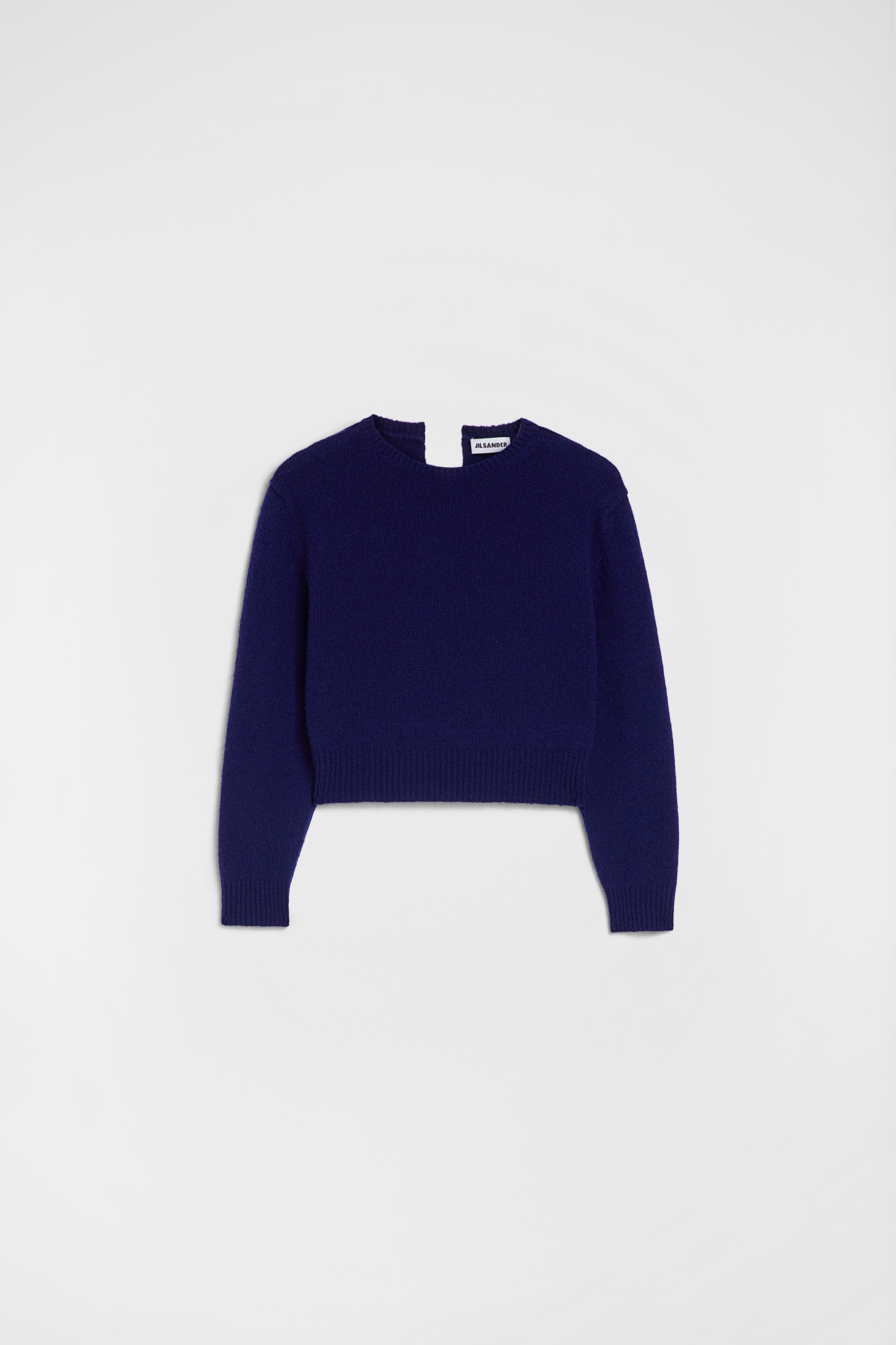 jil sander wool cropped sweater for men
