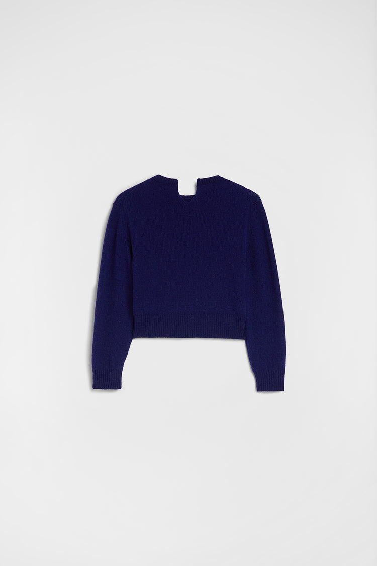 jil sander wool cropped sweater for men