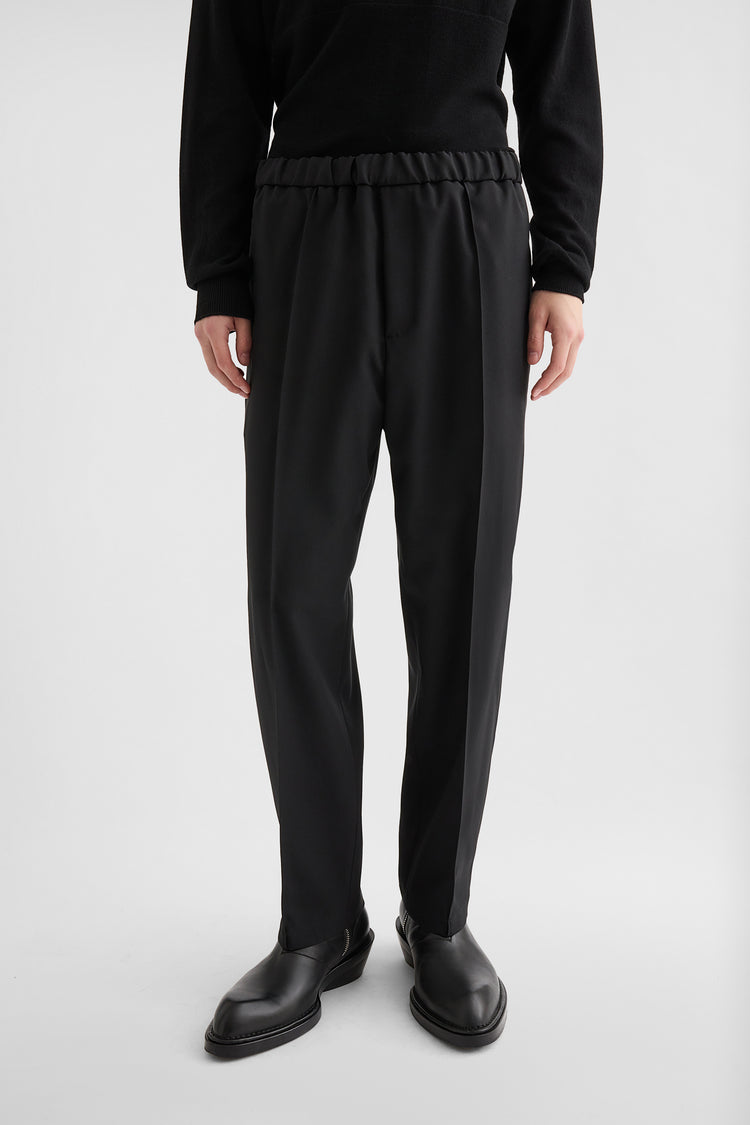 Technical Gabardine Tapered Trousers
