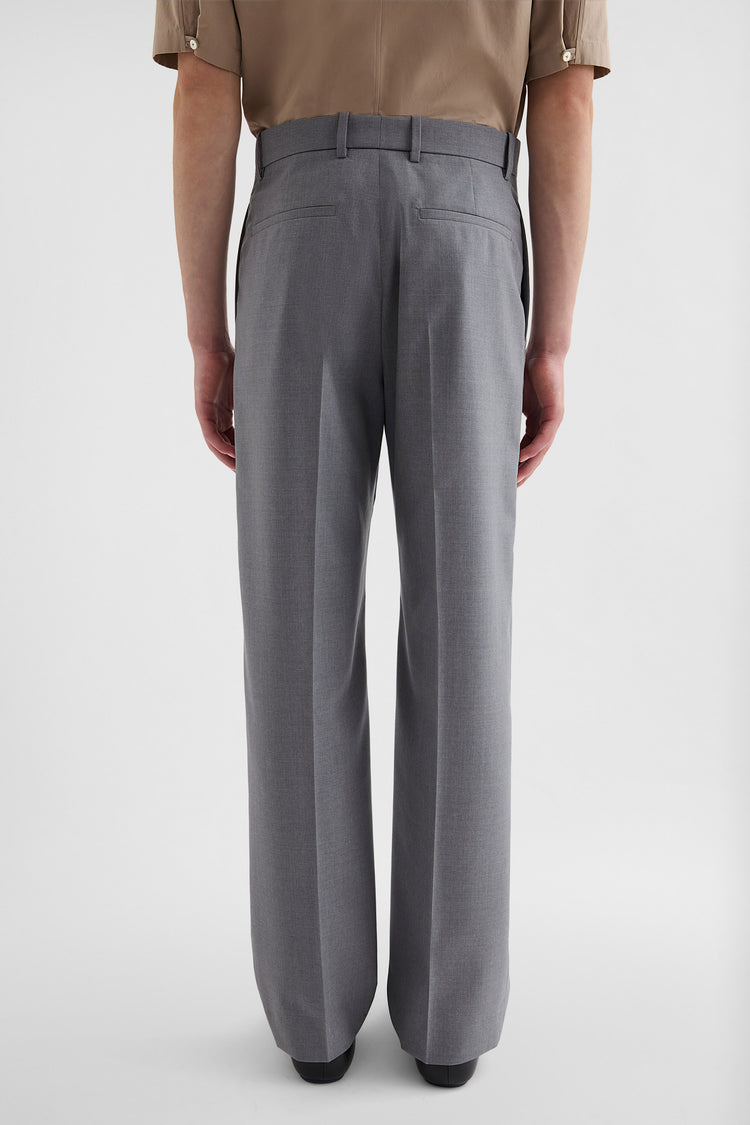 jil sander wool poplin trousers for men