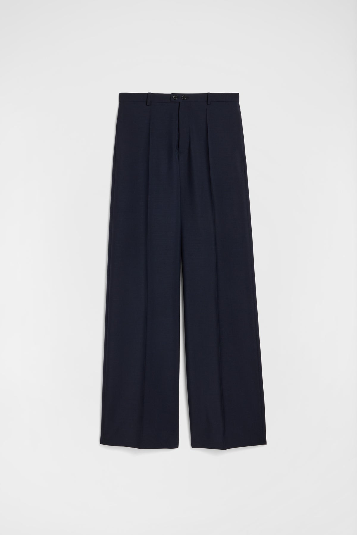 jil sander wool canvas trousers for men
