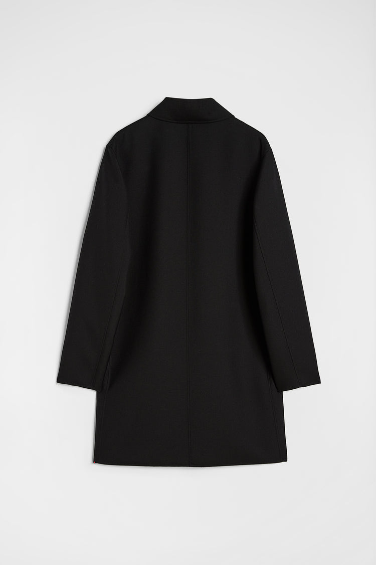 jil sander wool gabardine coat for men