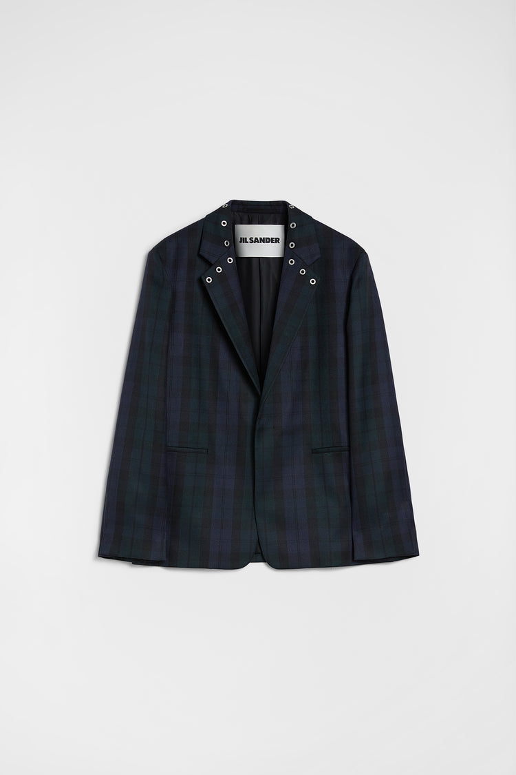 jil sander wool tailored jacket for men
