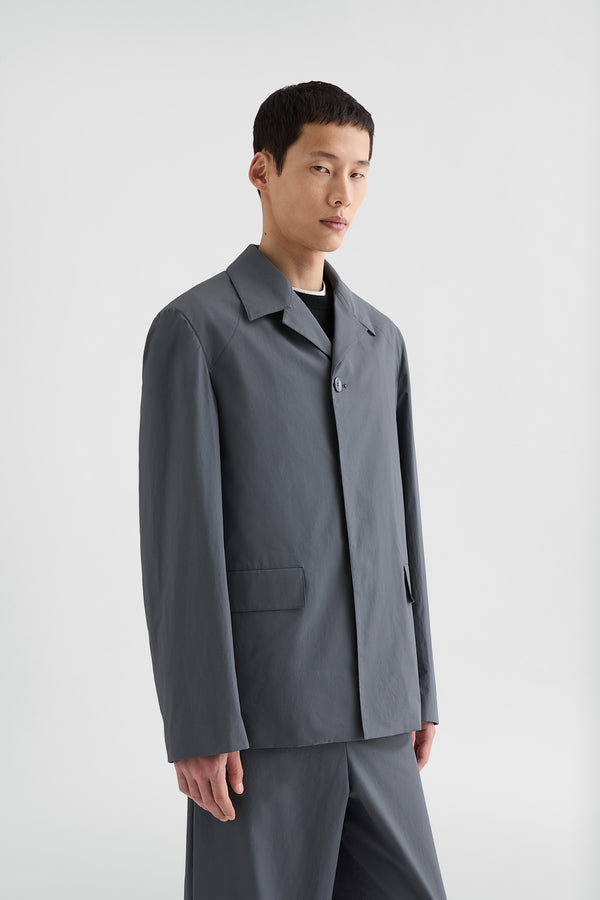 jil sander cotton malfilé deconstructed jacket for men