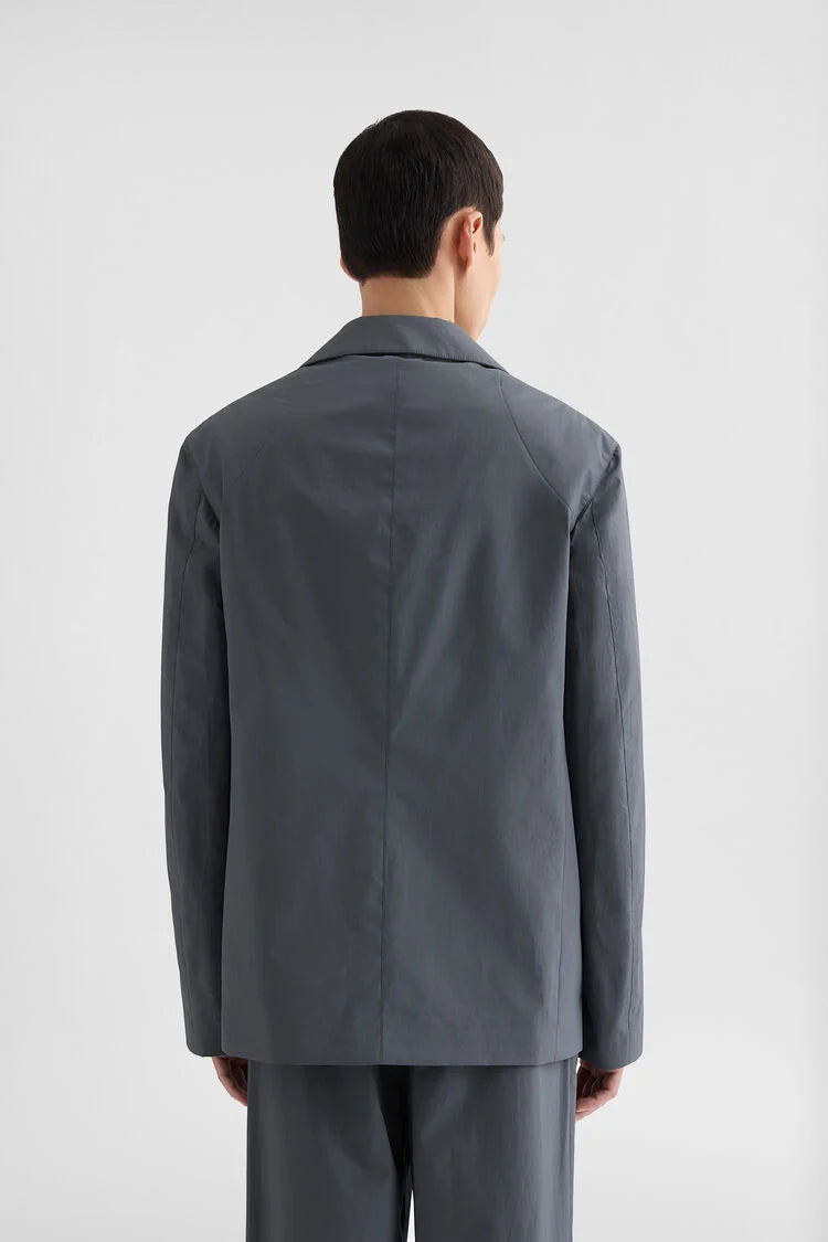 jil sander cotton malfilé deconstructed jacket for men