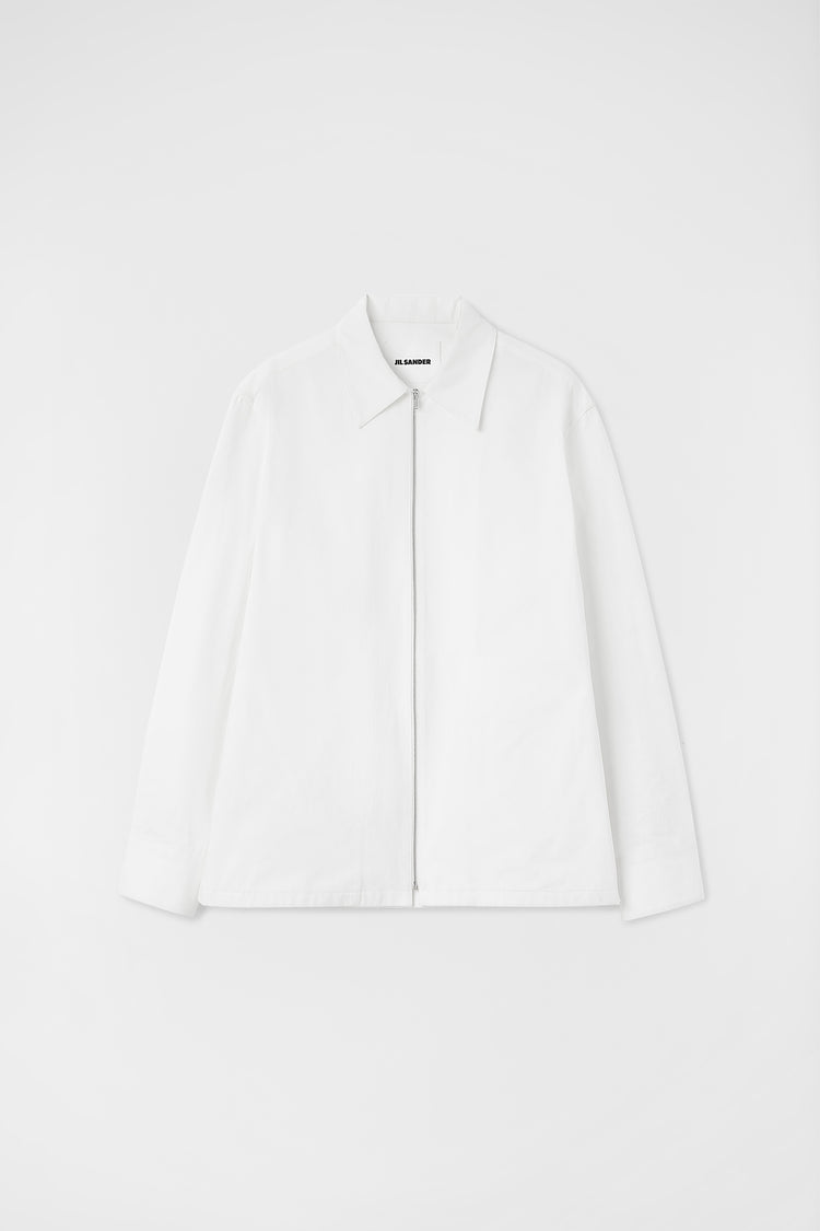 jil sander zip-up shirt for men