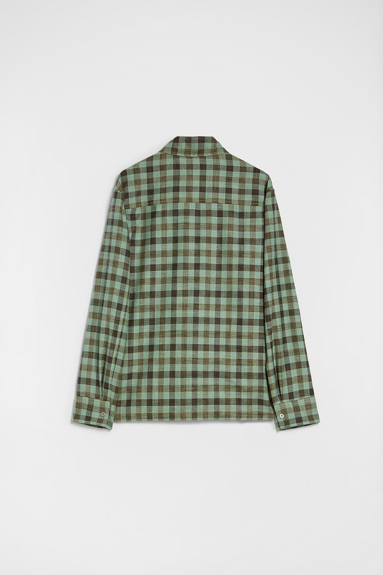 جيل ساندر قميص من مزيج الحرير لـ الرجال