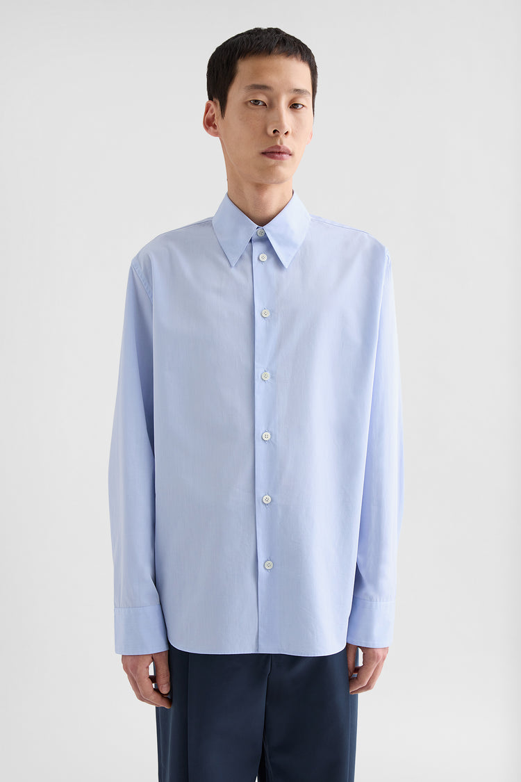 jil sander cotton poplin shirt for men
