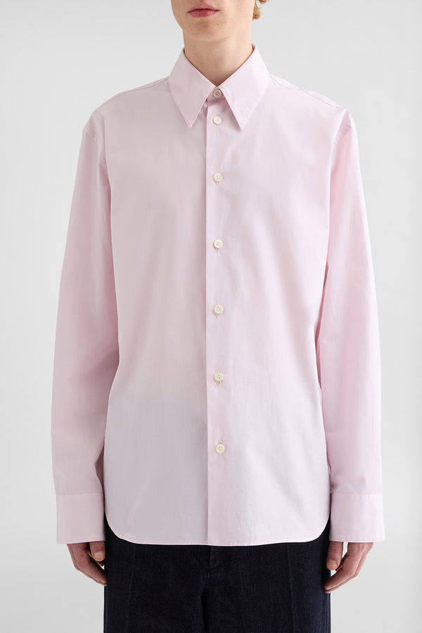 jil sander cotton poplin shirt for men