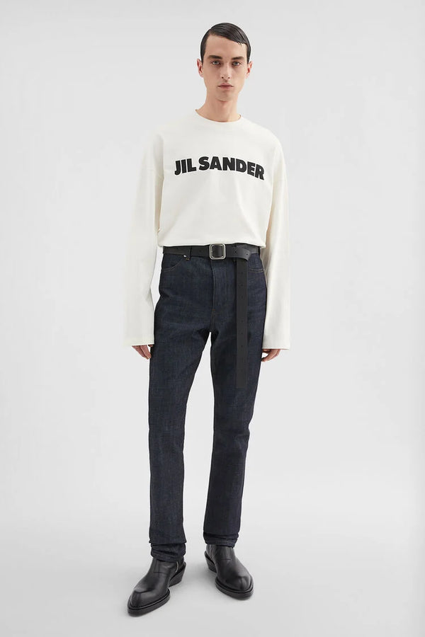 jil sander logo t-shirt for men