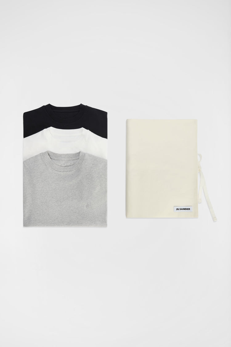 jil sander 3-pack short-sleeved t-shirt set for men