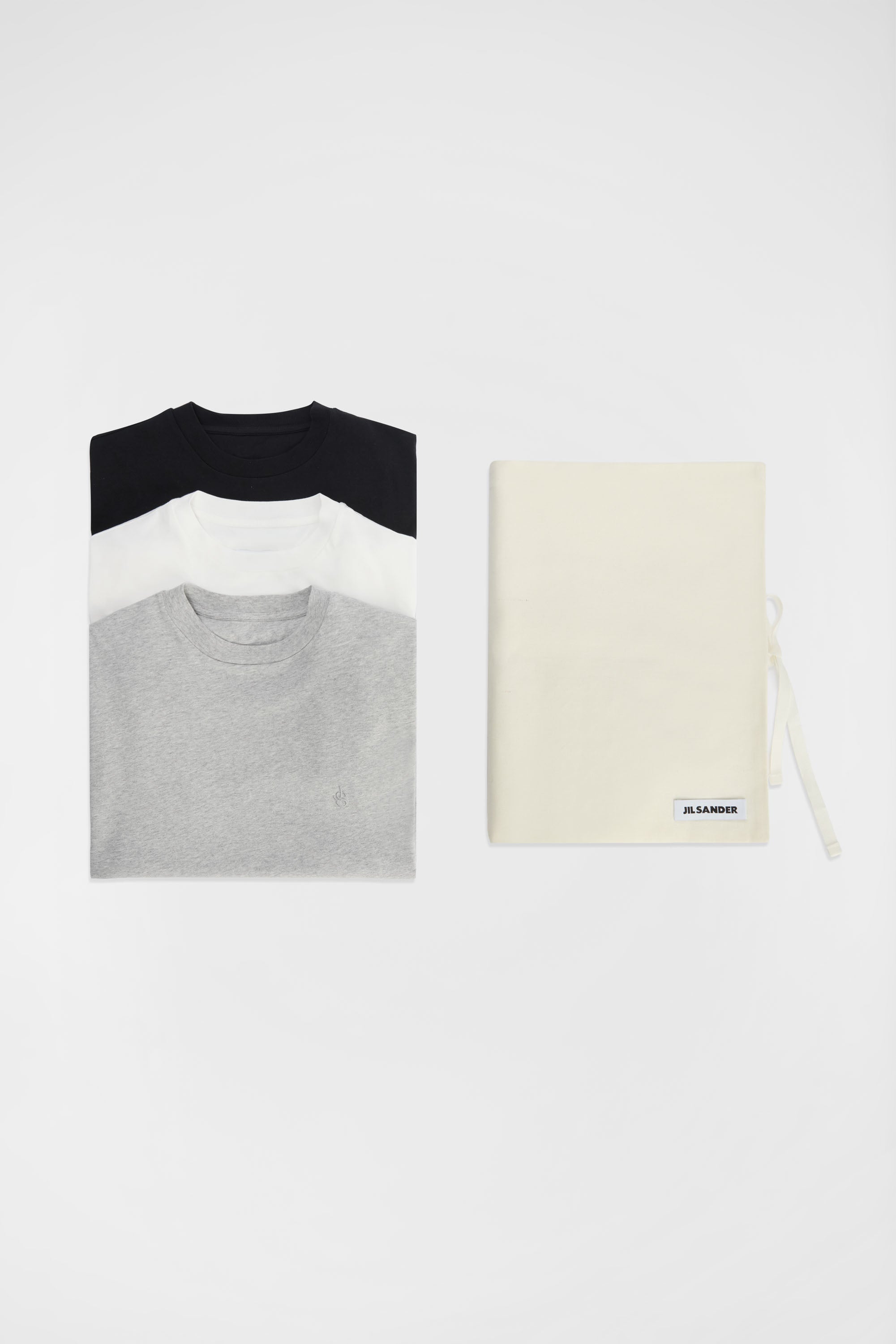 jil sander 3-pack short-sleeved t-shirt set for men