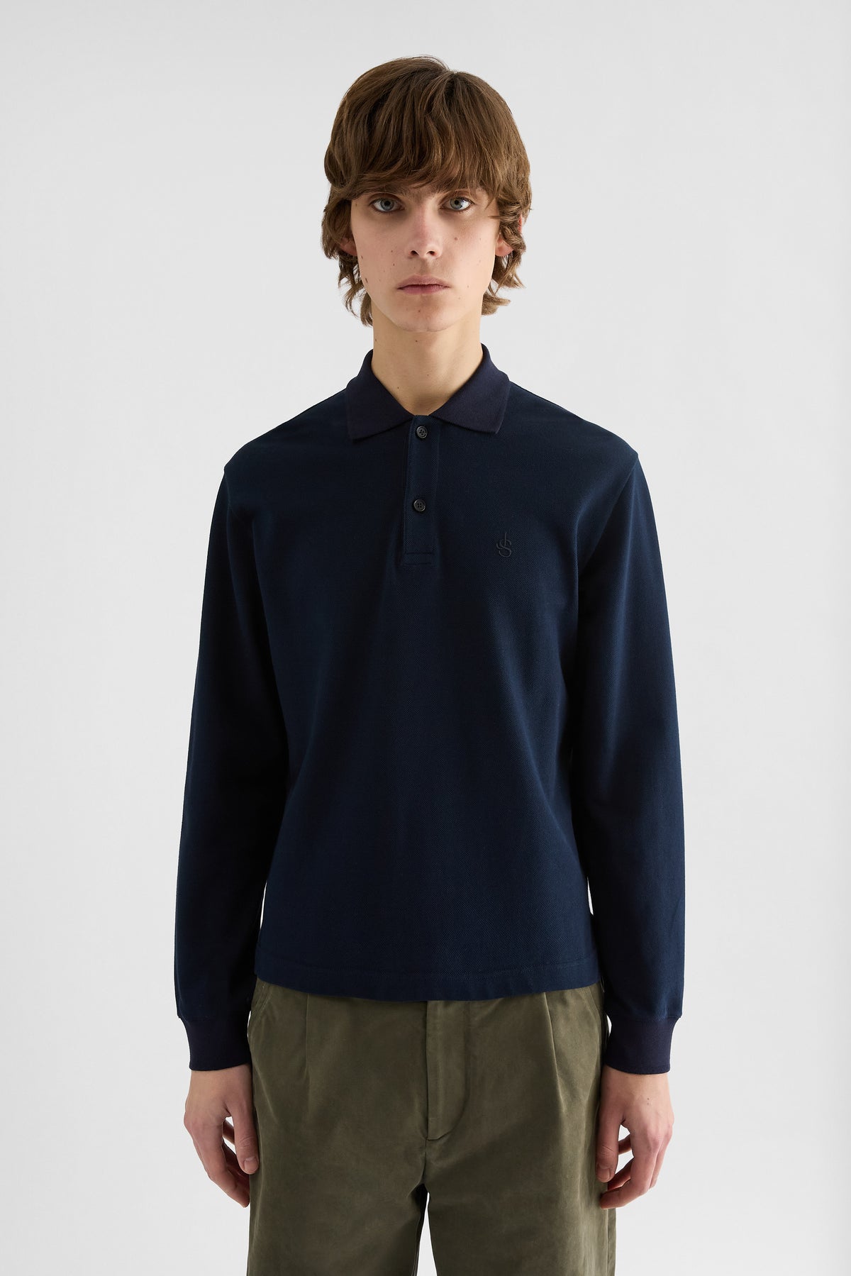 jil sander cotton piquet polo t-shirt for men