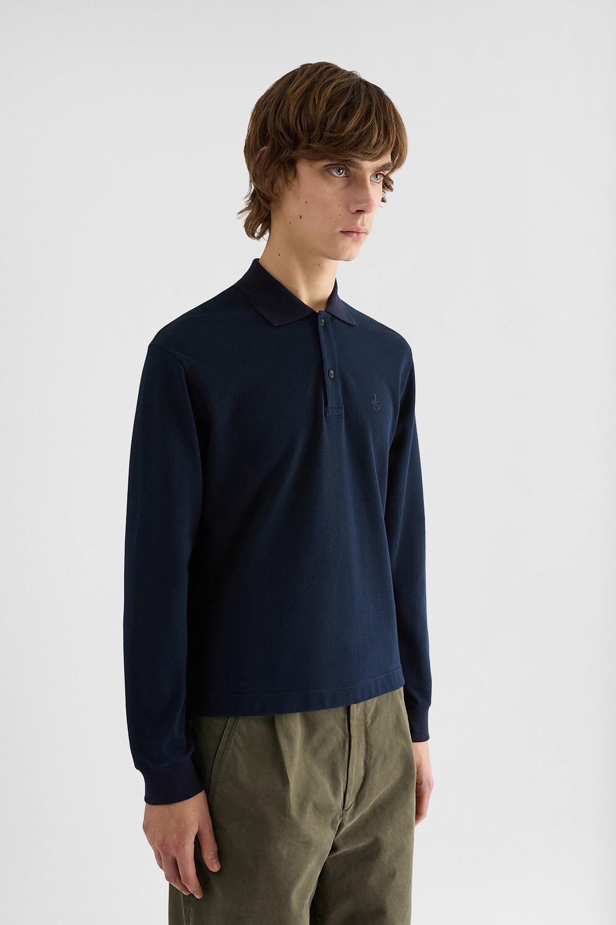 jil sander cotton piquet polo t-shirt for men