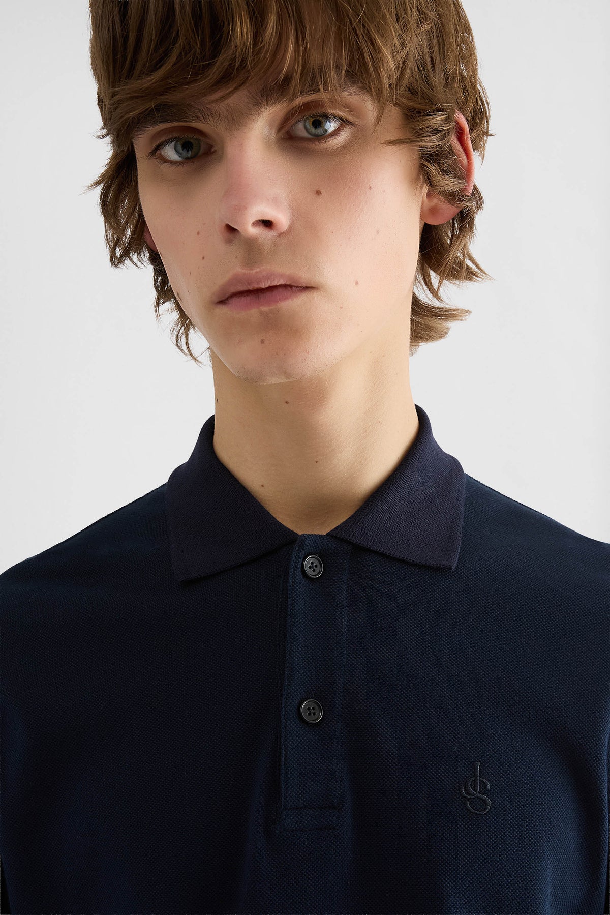 jil sander cotton piquet polo t-shirt for men