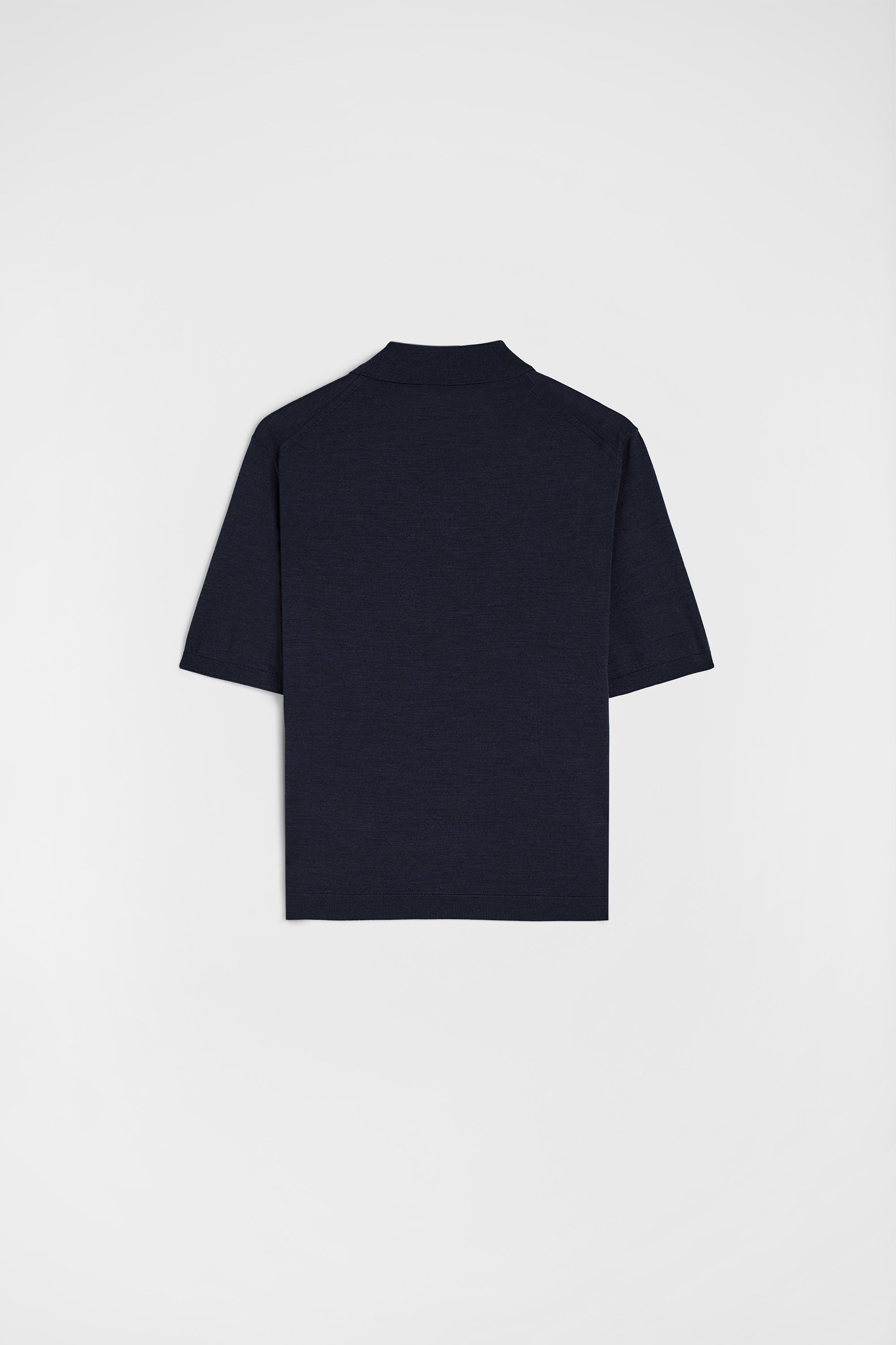 jil sander lightweight wool polo t-shirt for men