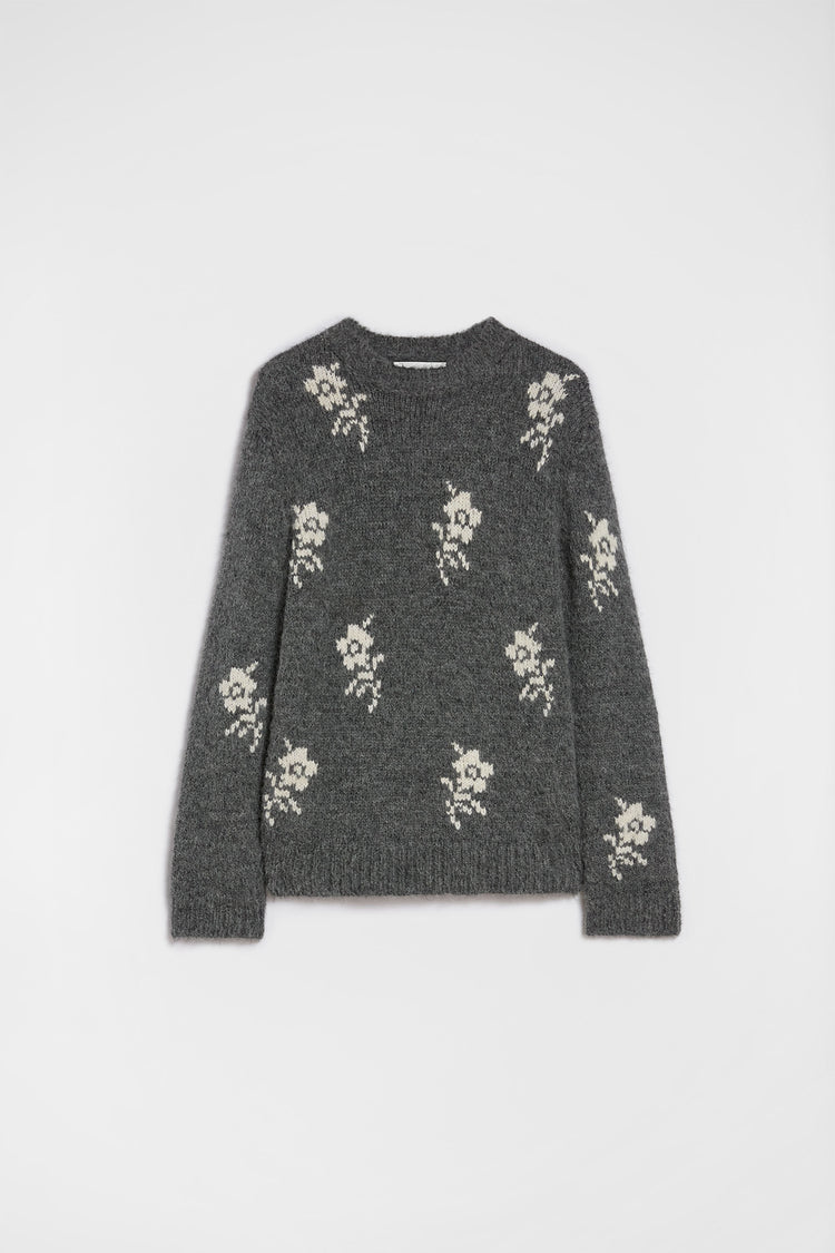 jil sander wool blend crew-neck sweater for men