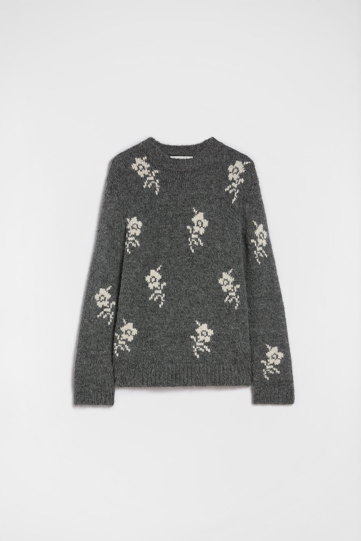 jil sander wool blend crew-neck sweater for men
