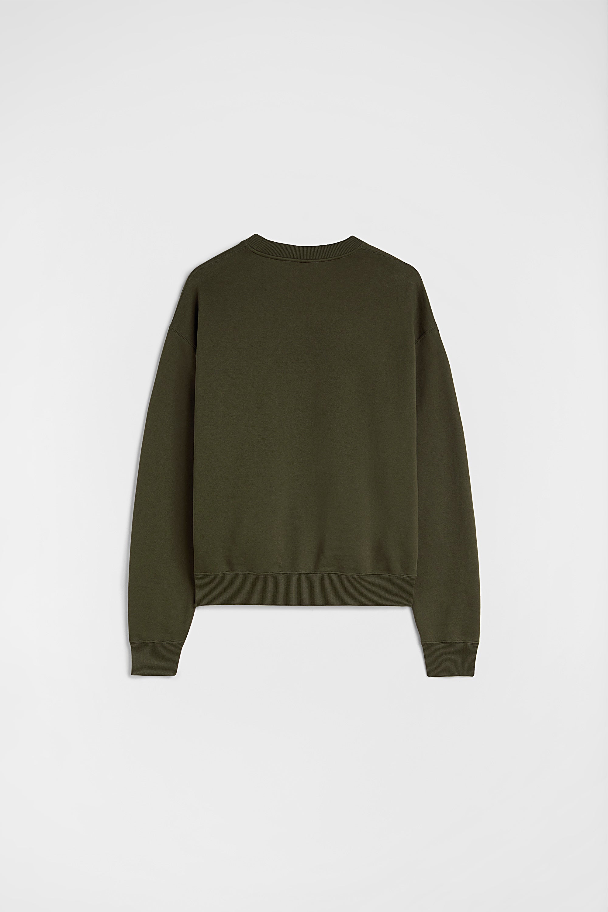 jil sander cotton terry crew-neck sweatshirt for men