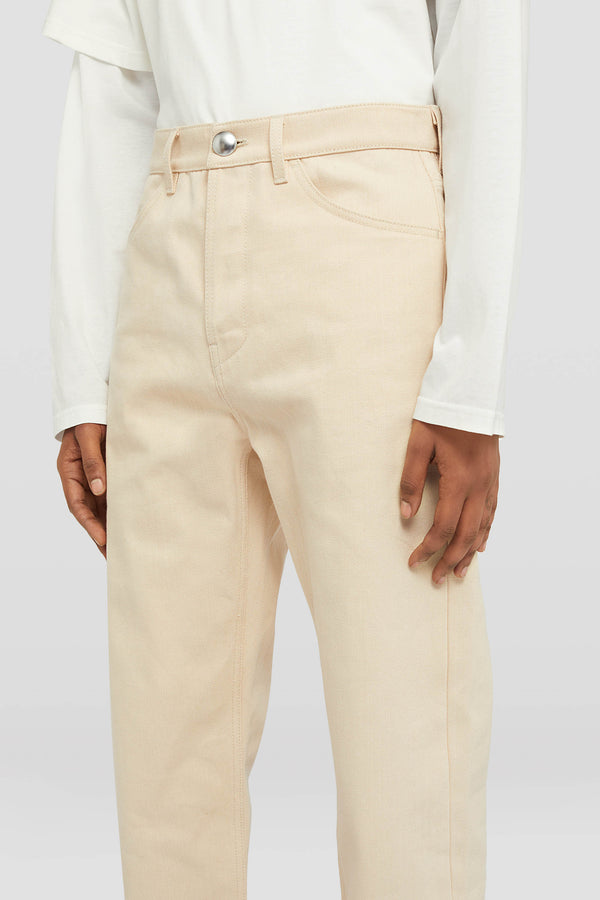 jil sander denim trousers for men