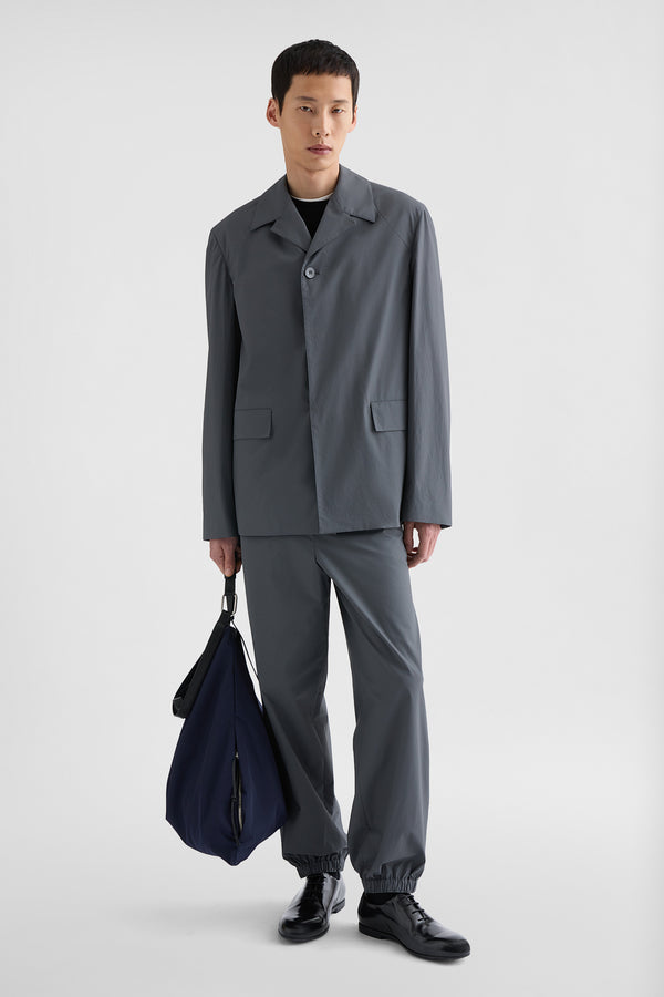 jil sander cotton malfilé trousers for men