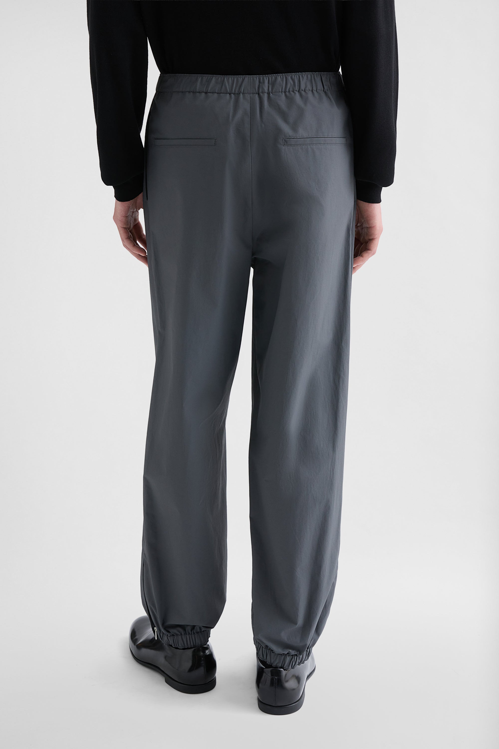 جيل ساندر cotton malfilé trousers لـ الرجال