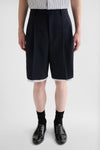 Wool Canvas Shorts