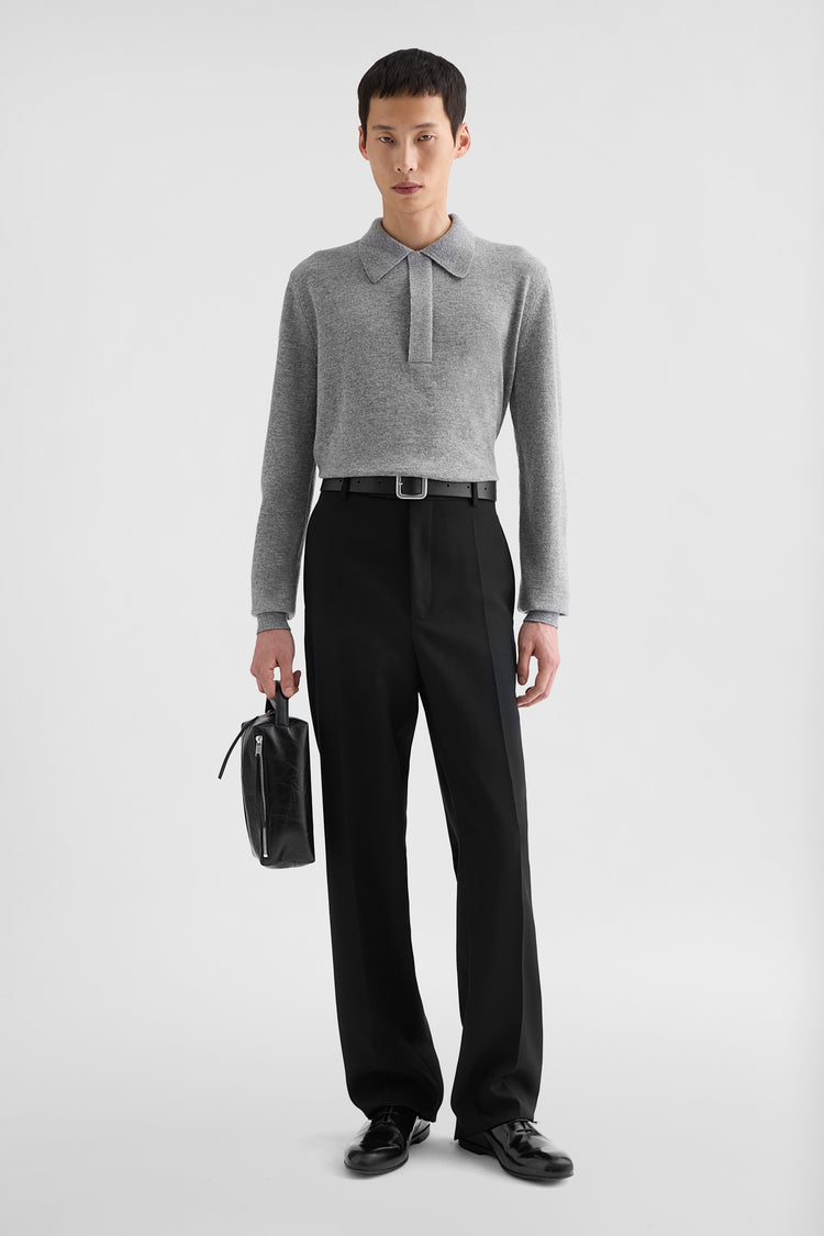 Wool Gabardine Trousers