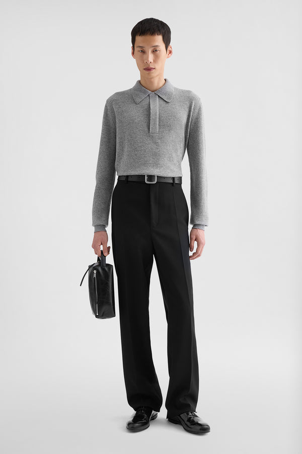 Wool Gabardine Trousers