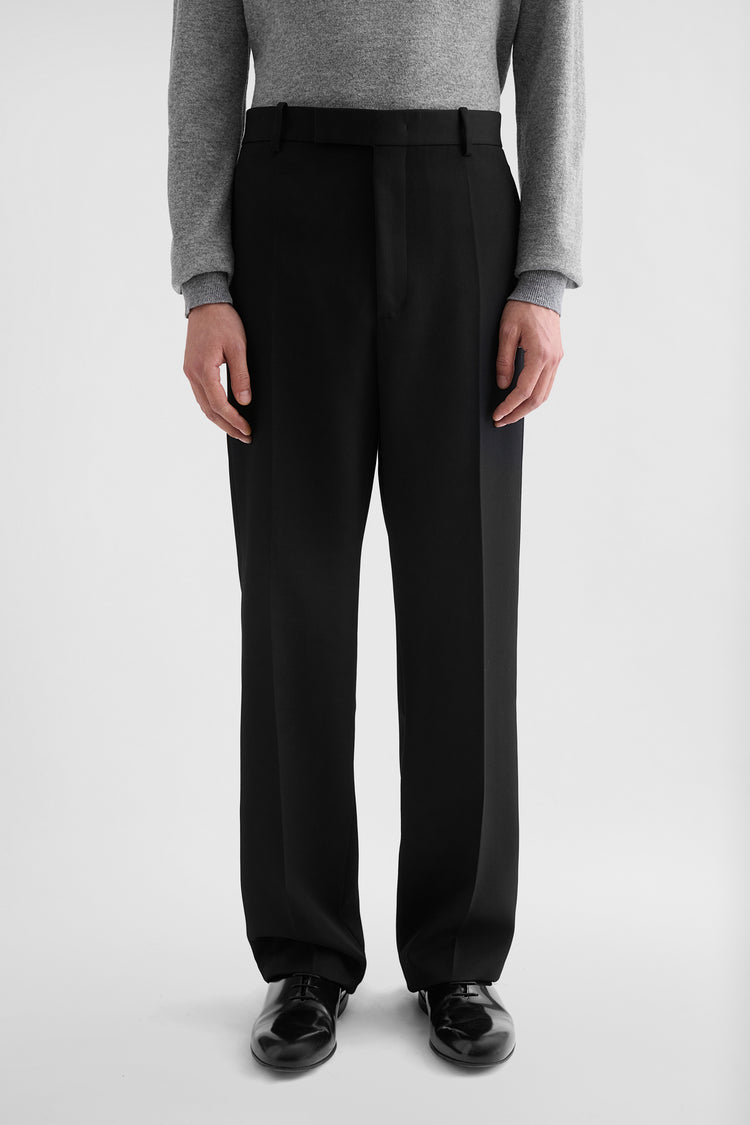 Wool Gabardine Trousers