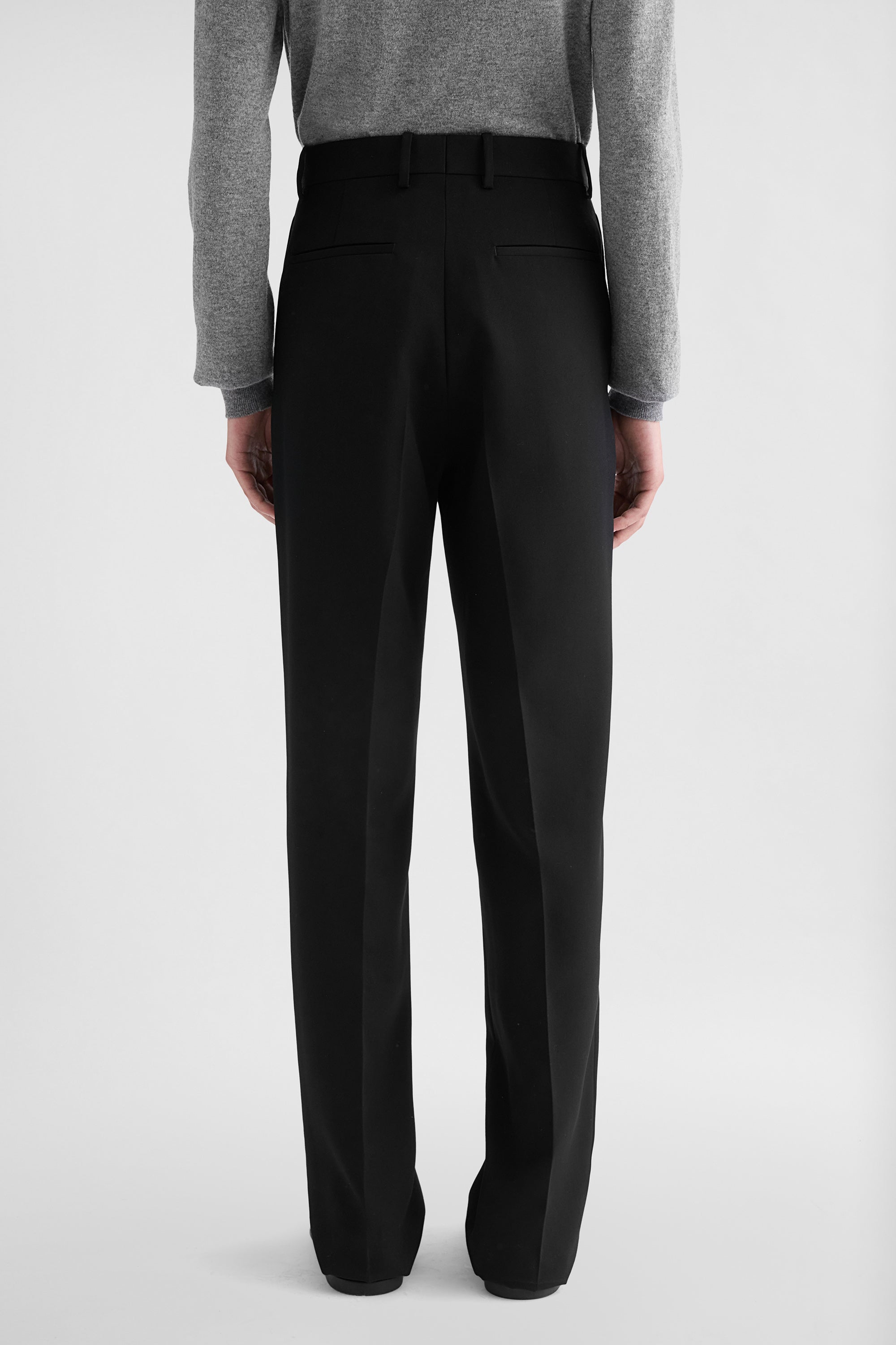 Wool Gabardine Trousers
