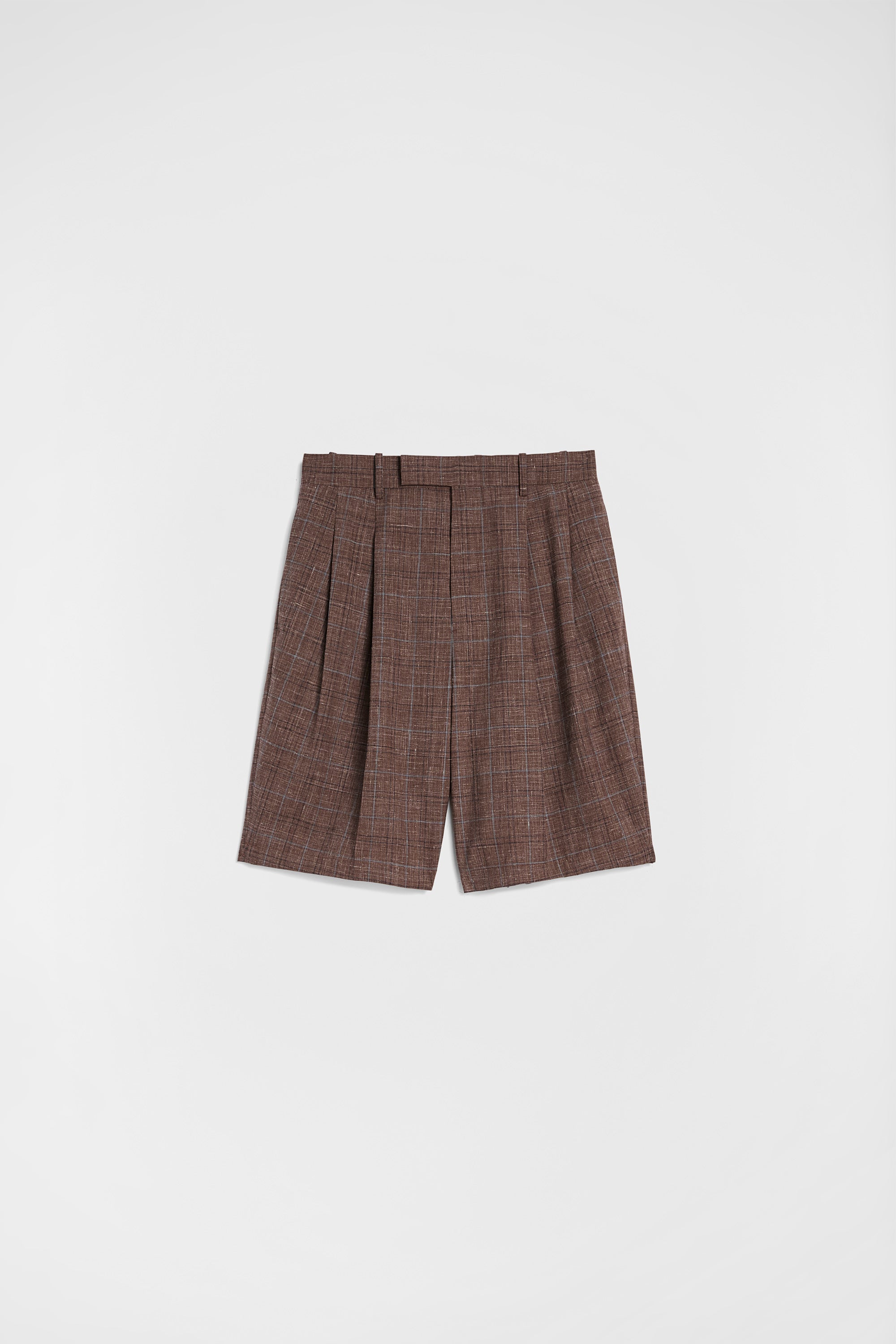 jil sander wool flamé shorts for men
